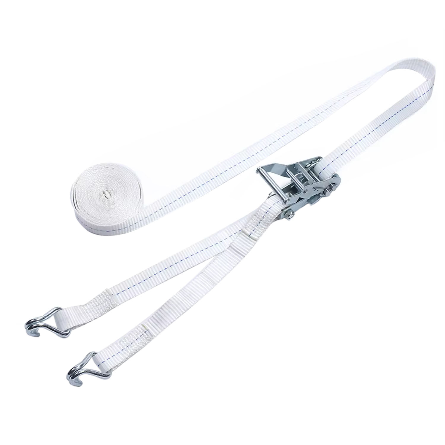 Correa de trinquete de zinc blanco de 1