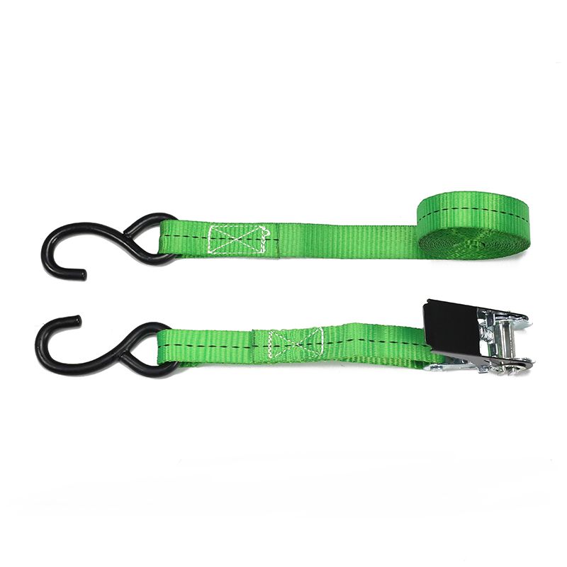 Correas de trinquete con gancho Doubie J de 1 pulgada