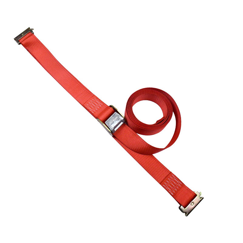 Correa con hebilla de leva E-Track roja de 2 x 12'