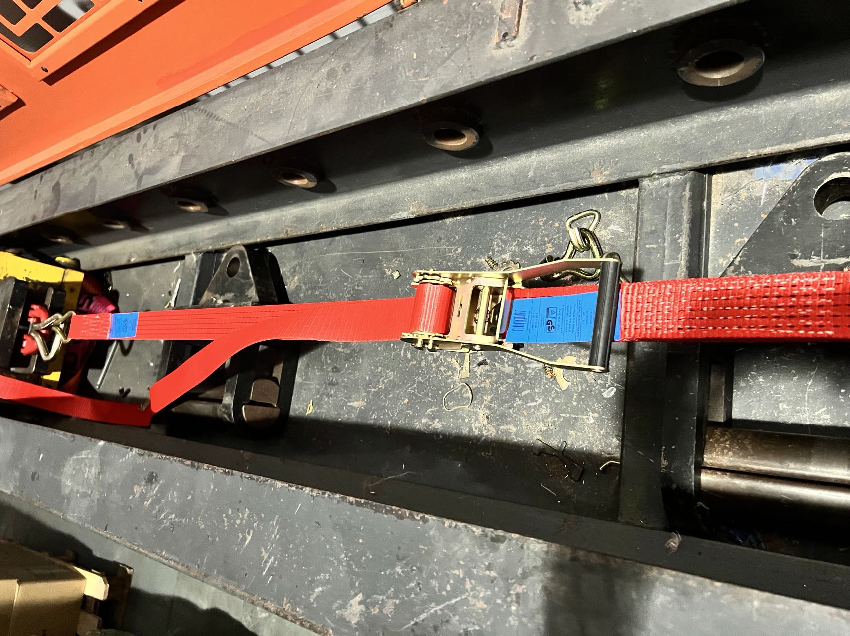 prueba de calidad de trinquete tie donw