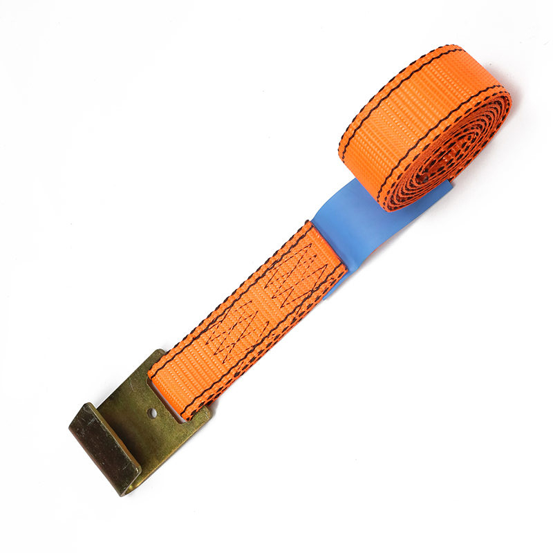 Correas de cabrestante de 2 pulgadas, color naranja