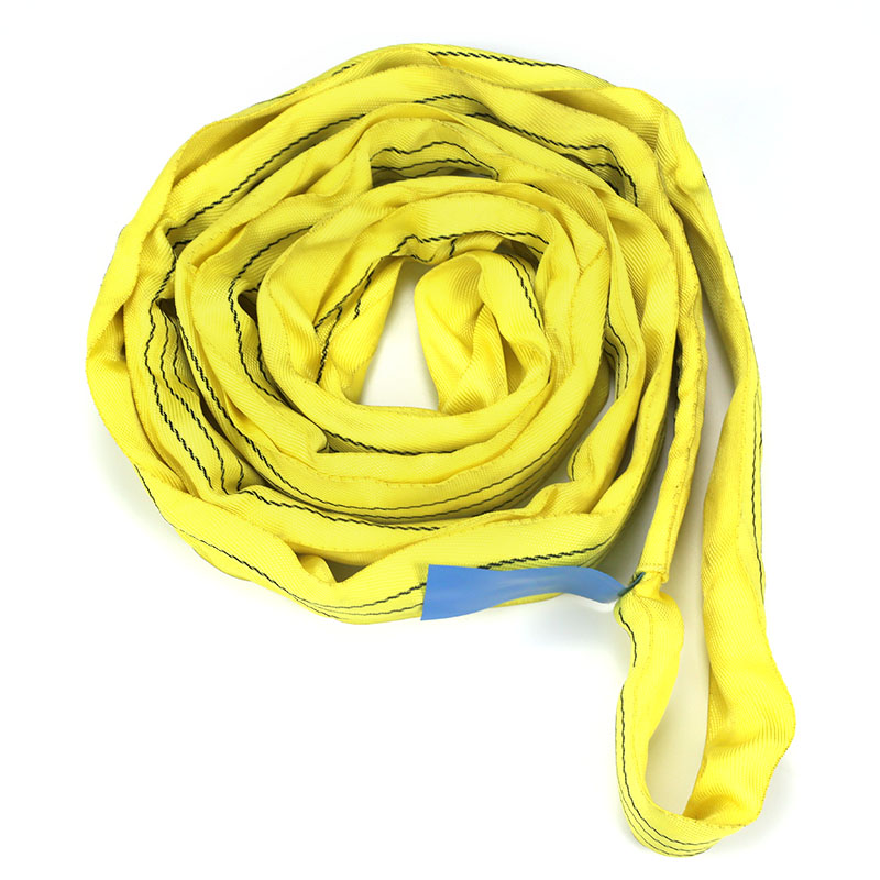 Cinturón de eslinga de correas redondas 3T