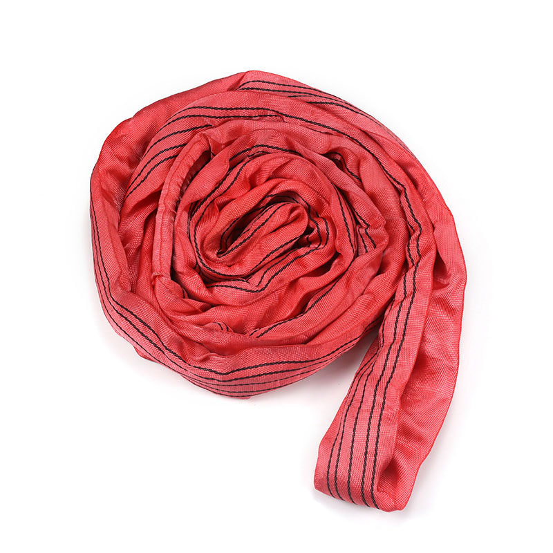 Cinturón de eslinga de correas redondas 5T