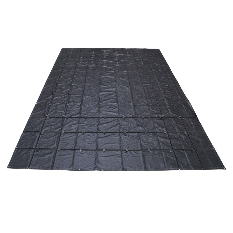 Lona enrollable negra resistente