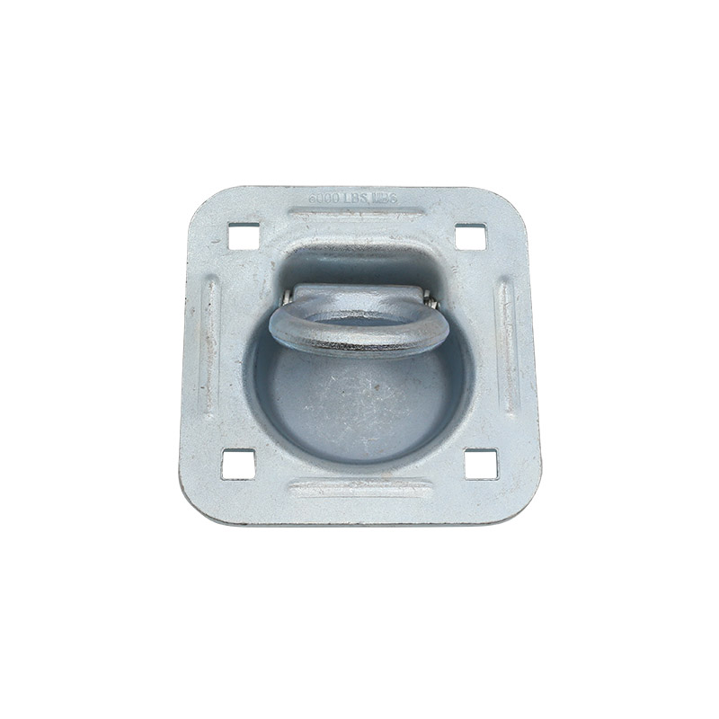 Anillos en D para montaje de bandeja empotrada en remolque de camión